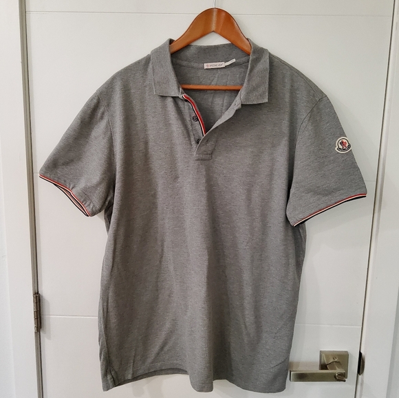 Moncler Other - Moncler Gray Polo Shirt Size L
